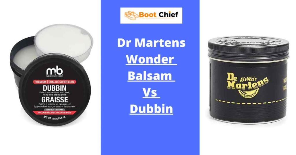Dr Martens Wonder Balsam Vs Dubbin