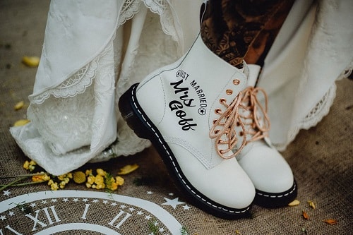 doc martens at weeding